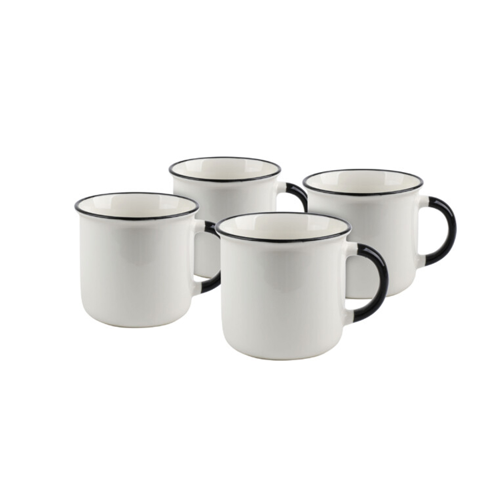 waechtersbach набор из 4 кружек black line