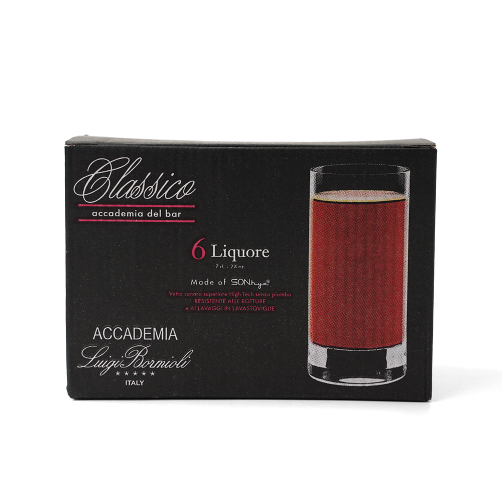 LUIGI BORMIOLI Набор бокалов для ликера  Classico 70 мл, 6 шт  