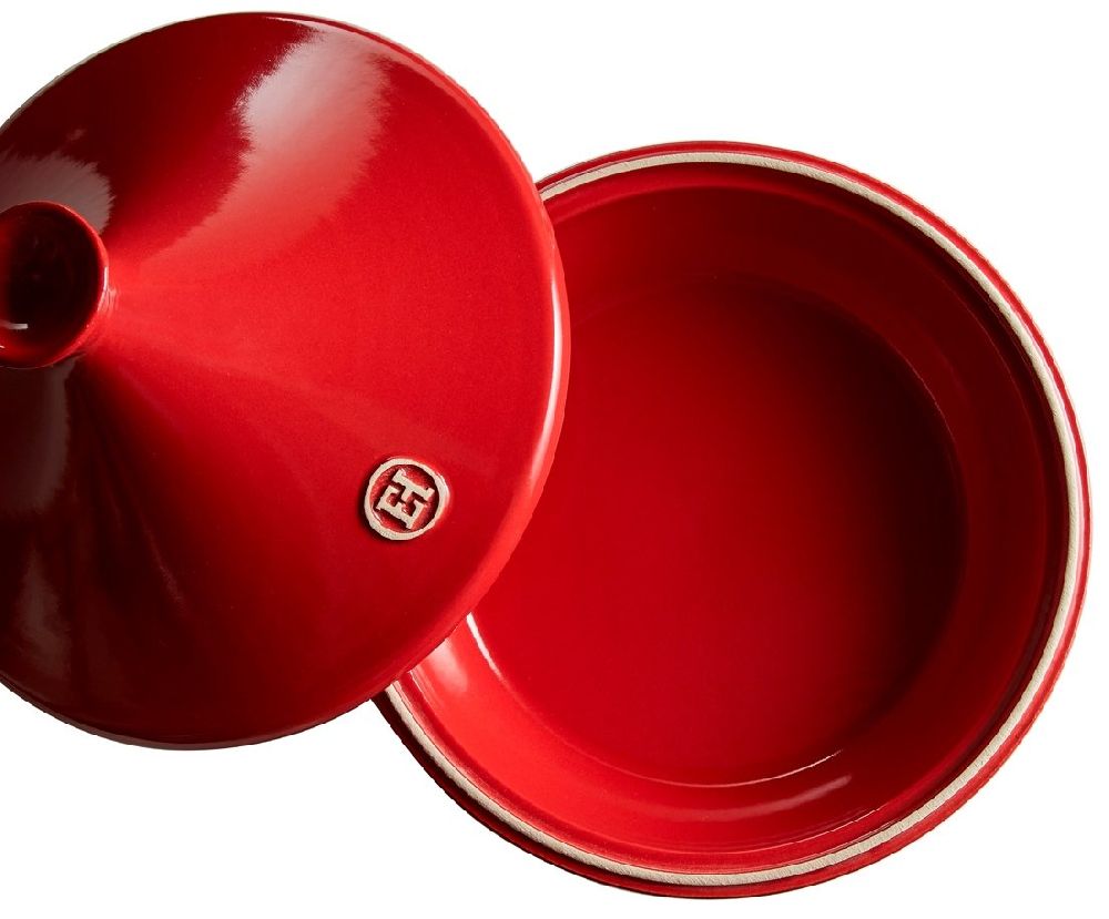Тажин керамический Emile Henry красный 2 литра 27 см 345626