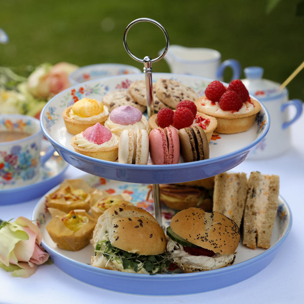 Двухъярусная подставка для торта London Pottery  