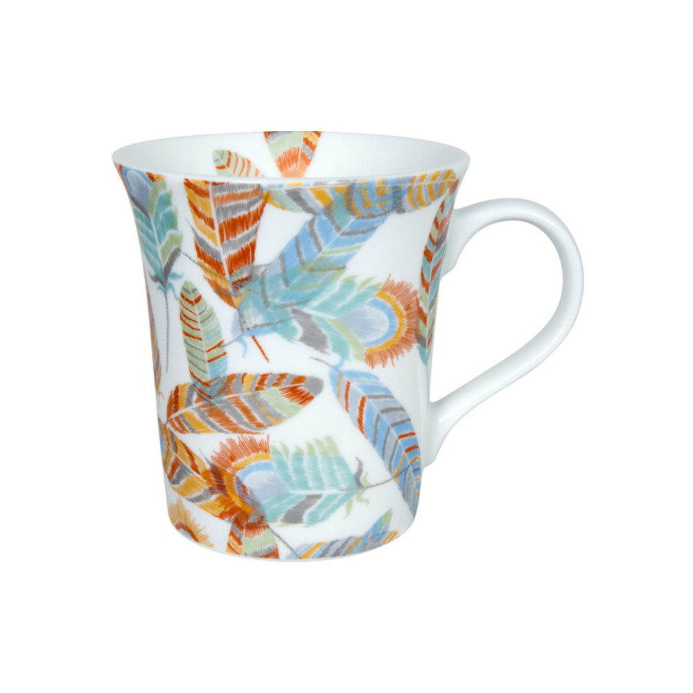 koenitz кружка "блестящие перья"