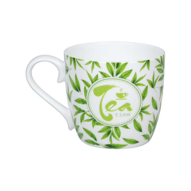 Кружка "Время чаепития" - Листья  