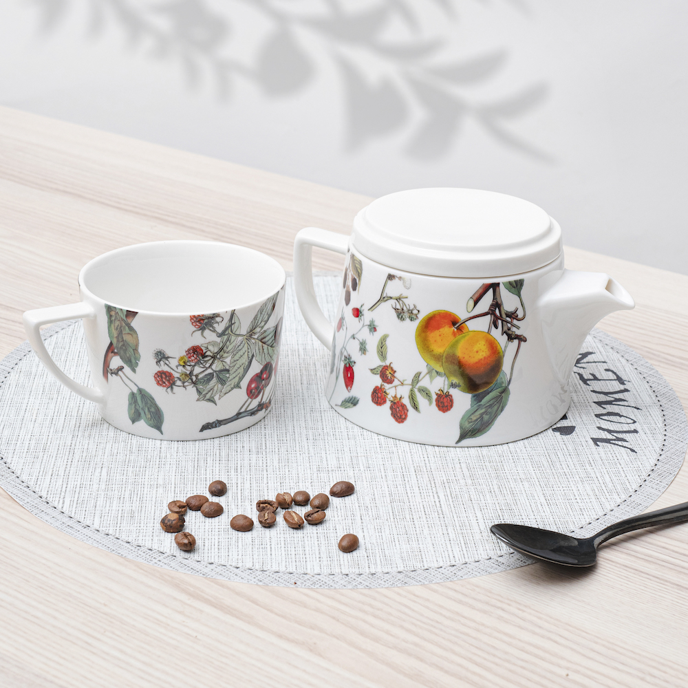 Koenitz набор Чайник заварочный + кружка + подставка  