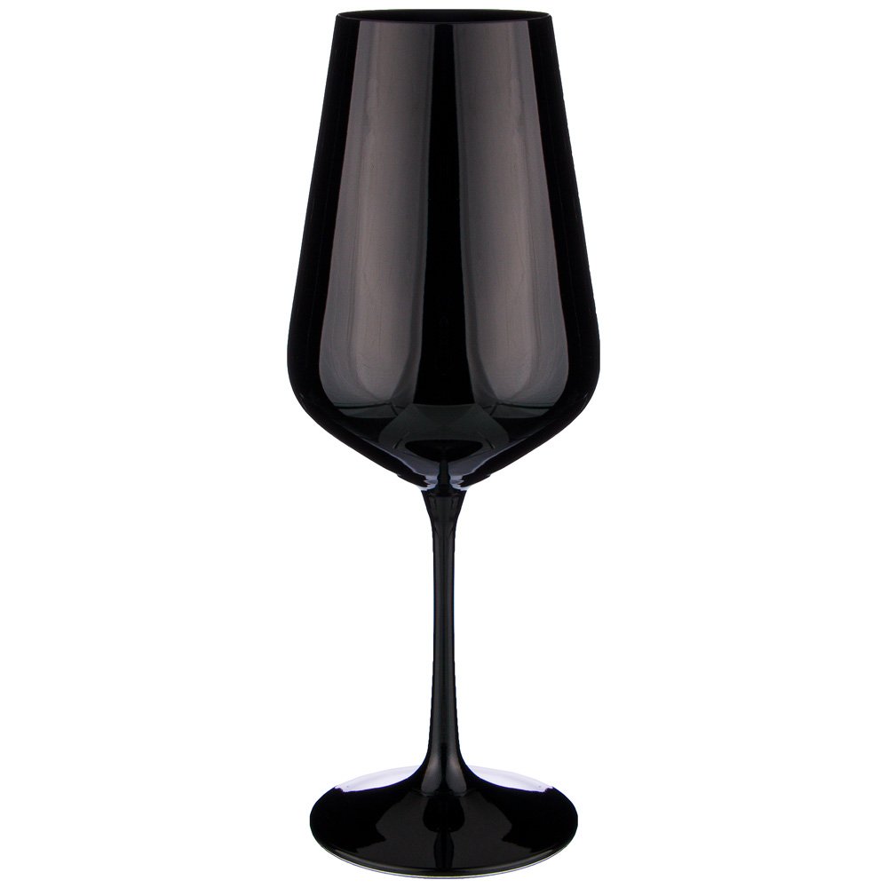 Набор бокалов для вина "sandra sprayed black" из 6 шт. 450 мл.  674-714