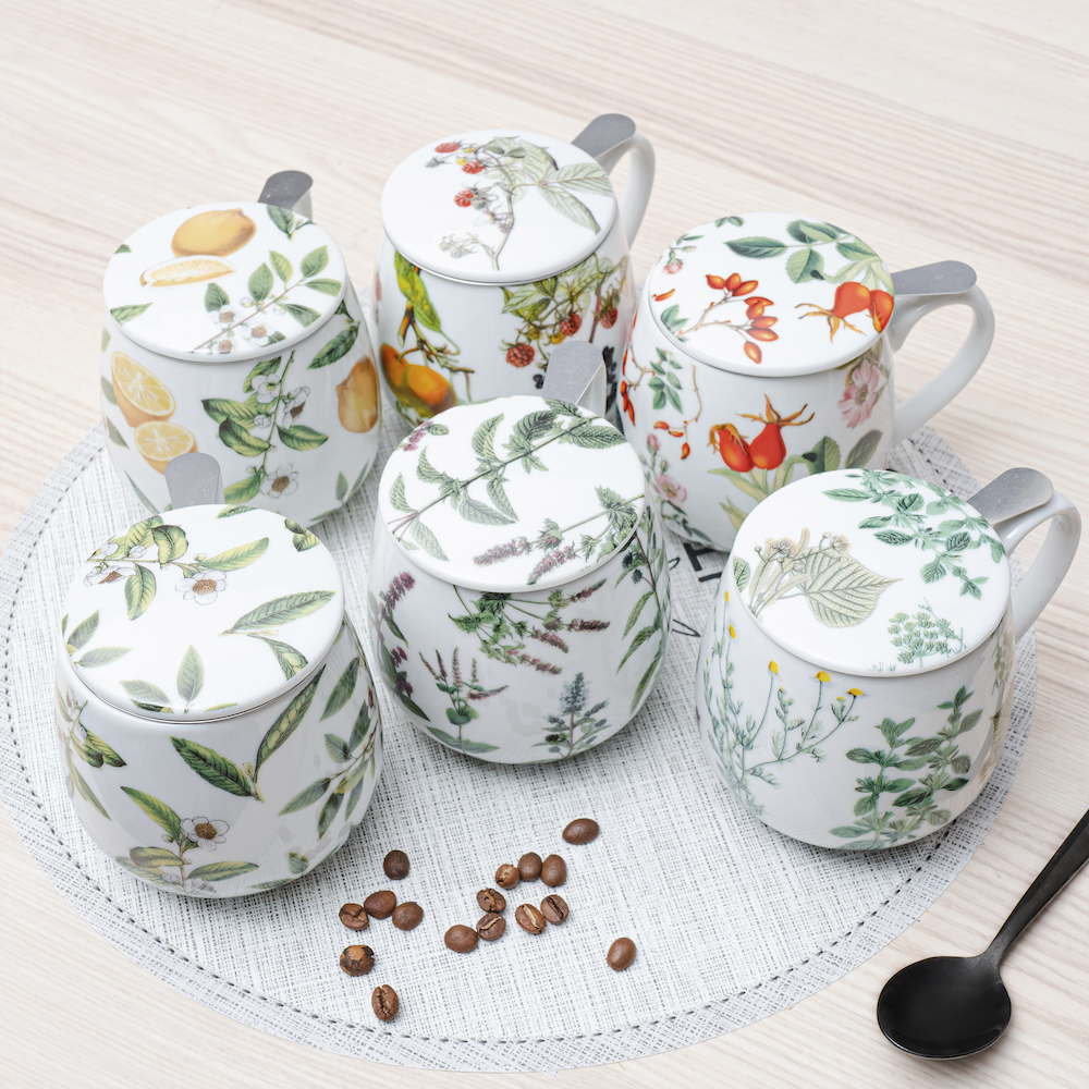 Koenitz Кружка заварочная "Фруктовый чай - лимон"  