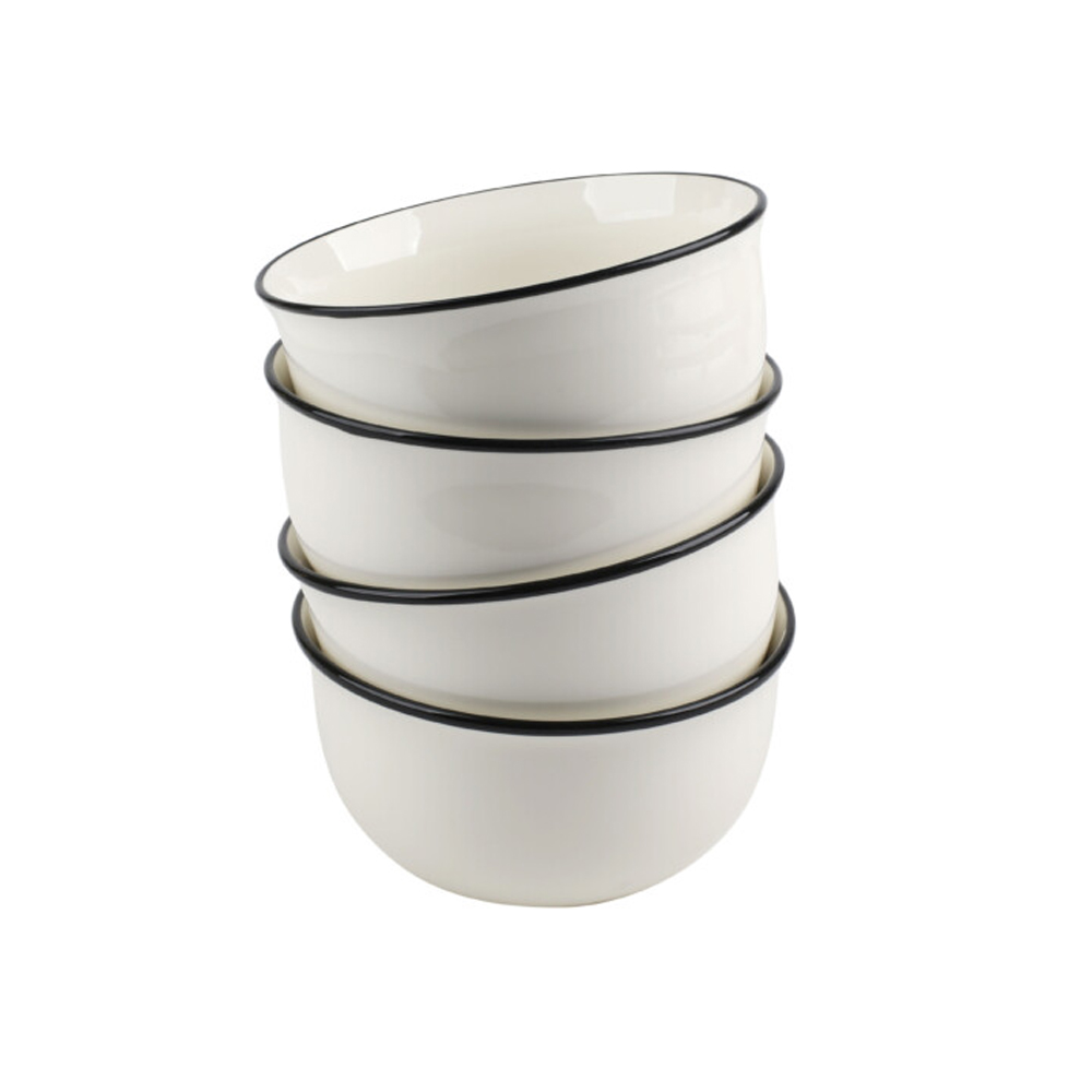 waechtersbach набор 4-х салатников black line