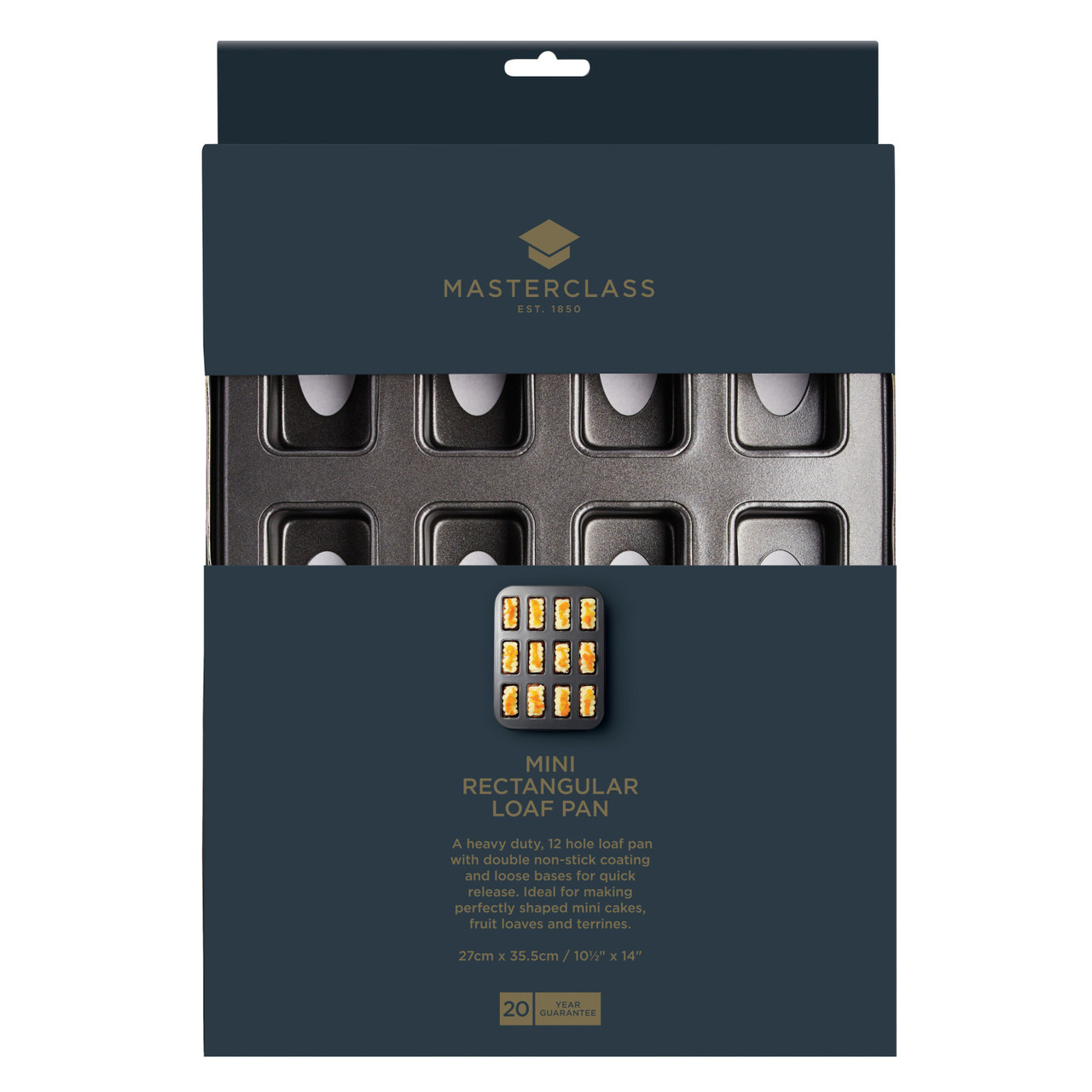 Kitchen Craft Форма для выпечки 36х27 см с антипригарным покрытием MasterClass  