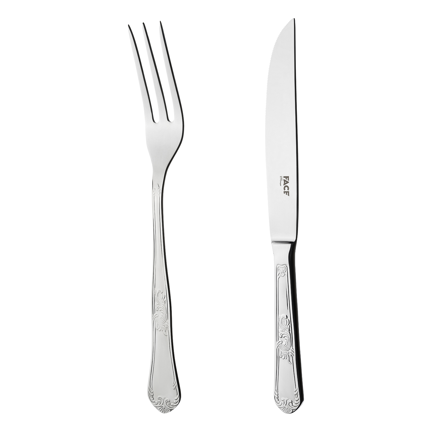 face набор сервировочных приборов 2 шт queen