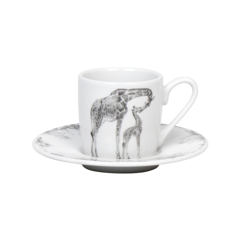  Кофейная пара экспрессо "Удивительные животные" - Жираф&Слон" Арт.: 11 5 000 2760