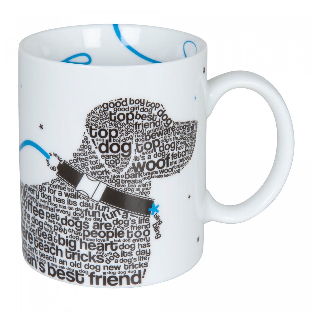 koenitz кружка "шрифт пес"