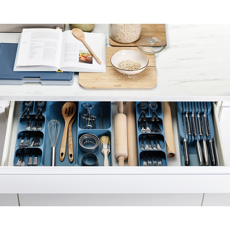 Органайзер для столовых приборов и кухонной утвари drawerstore™, синий 85183