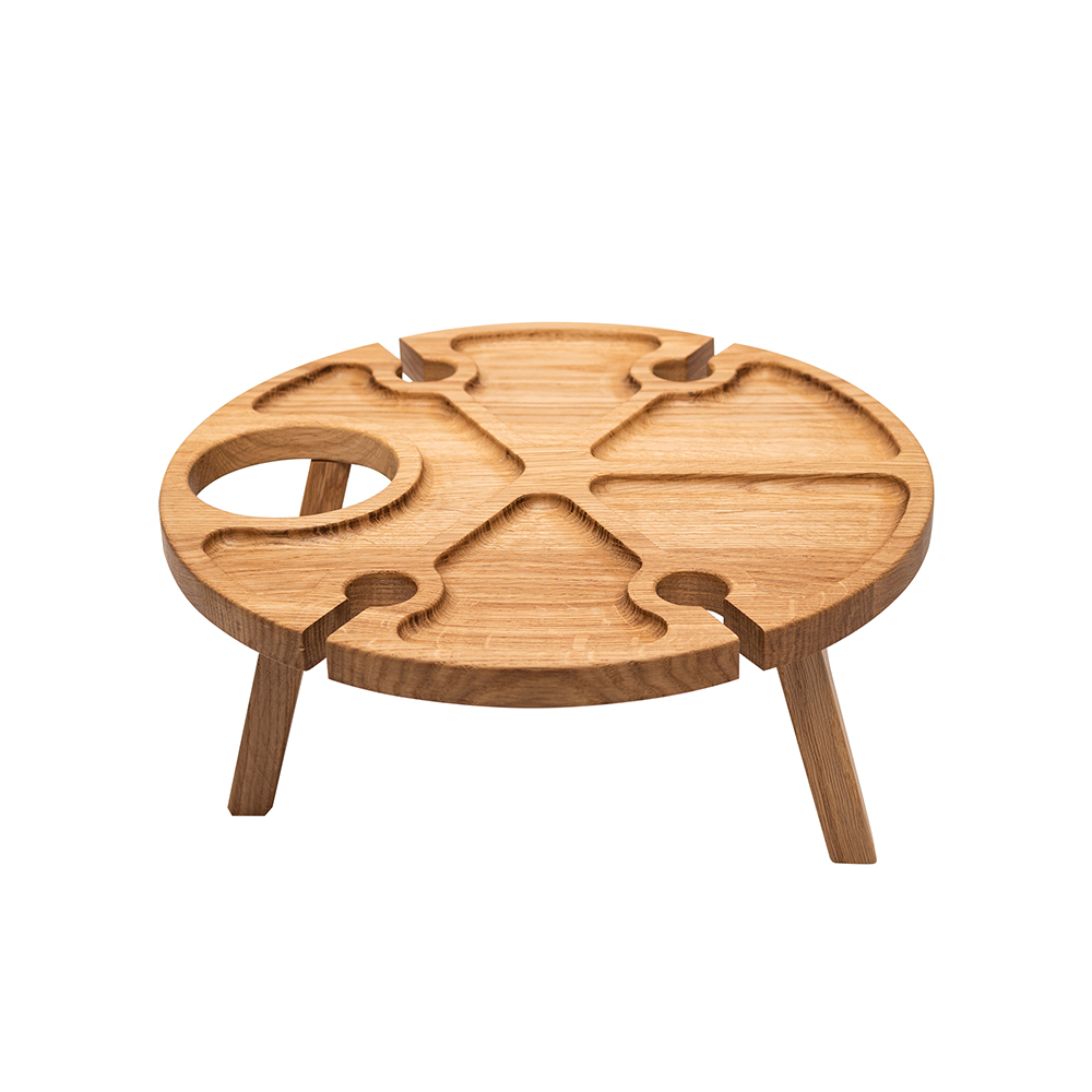 винный столик 35х13.5 см см деревянный, дуб