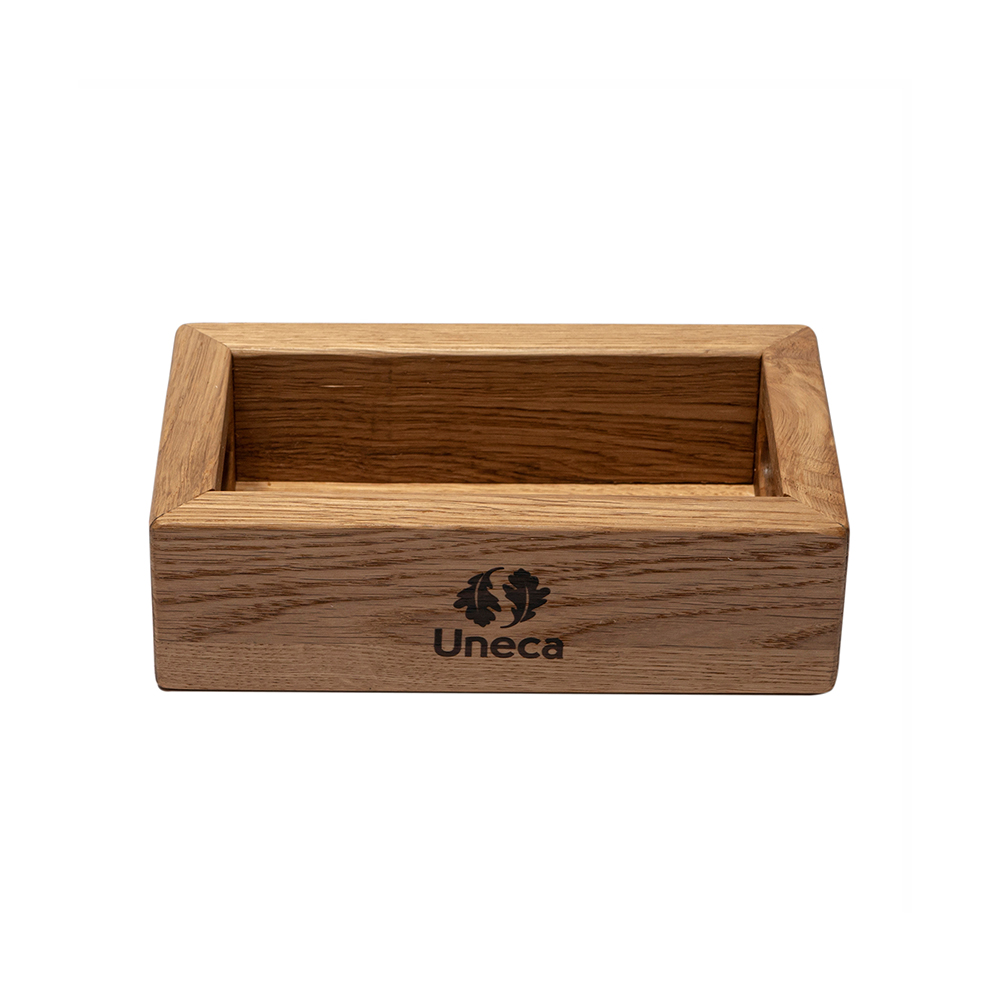 подставка для солонки и перечницы дубовая 16х9х5 см деревянная, дуб