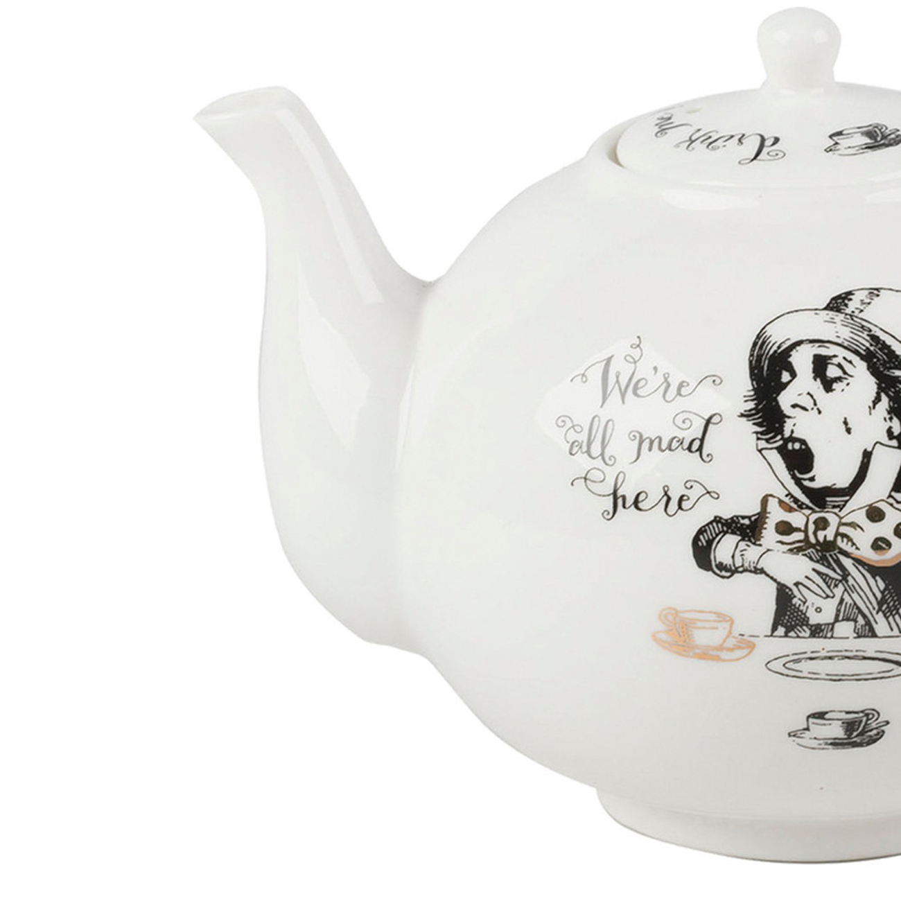 Чайник большой Алиса в Стране чудес V&A  