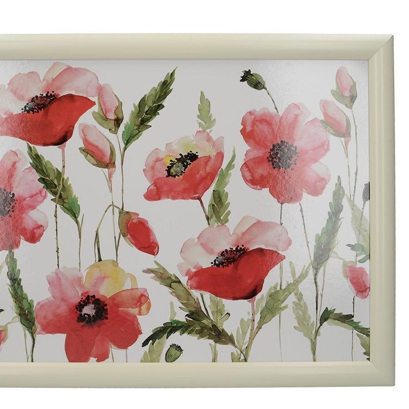 Creative Tops Поднос с подушкой Watercol Poppy  