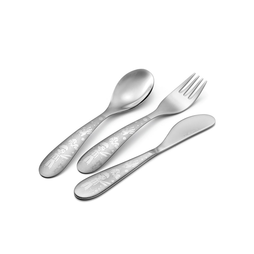 EME Набор детских столовых приборов МАЛЕНЬКИЙ ПРИНЦ 3шт  