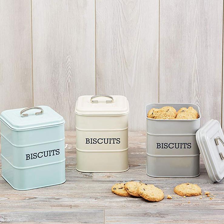 Kitchen Craft Ёмкость для хранения печенья Living Nostalgia creamy  