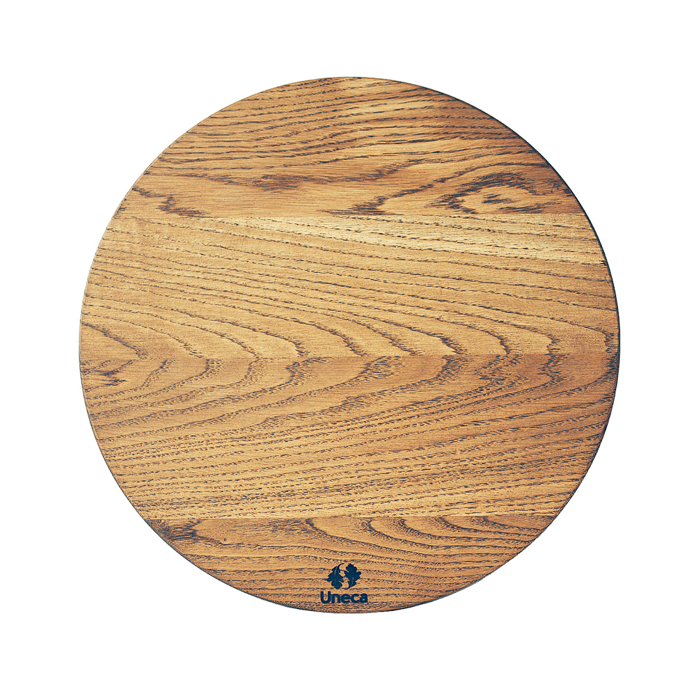 вращающийся столик 35 см деревянный, дуб