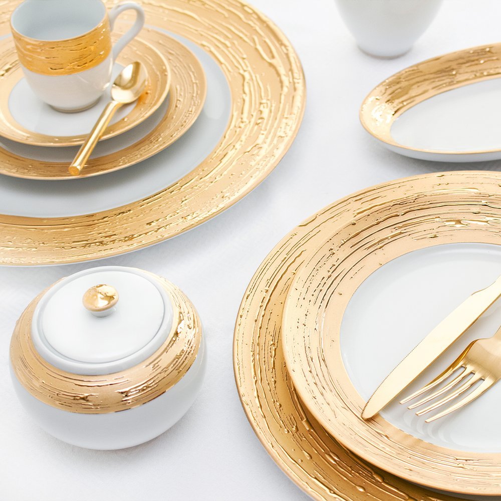 Porcel Сахарница Shangai Auratus OB  