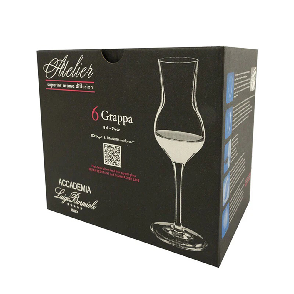 Набор бокалов для граппы  Atelier 80 мл, 6 шт  