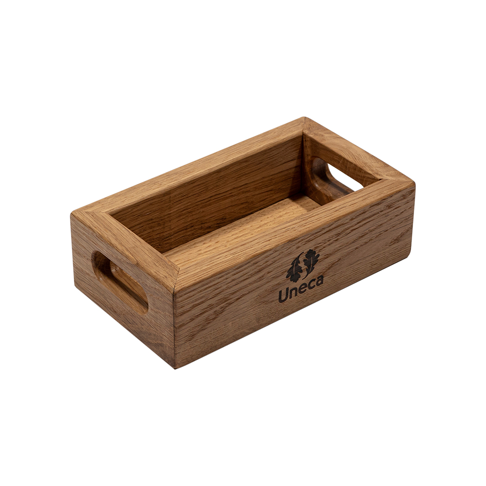 Подставка для солонки и перечницы дубовая 16х9х5 см деревянная, дуб  