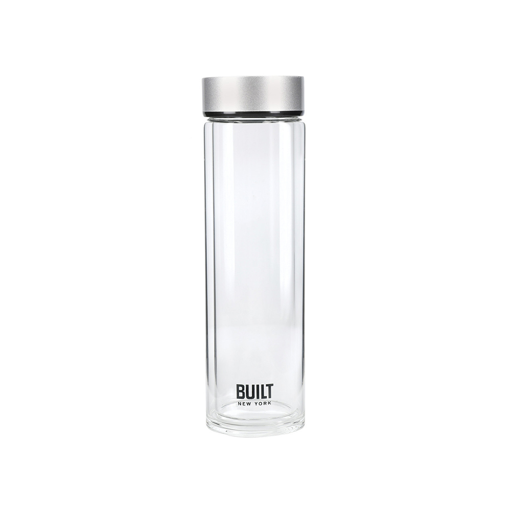 Бутылка для воды BUILT 450 мл Арт.: BLTGLS450SIL