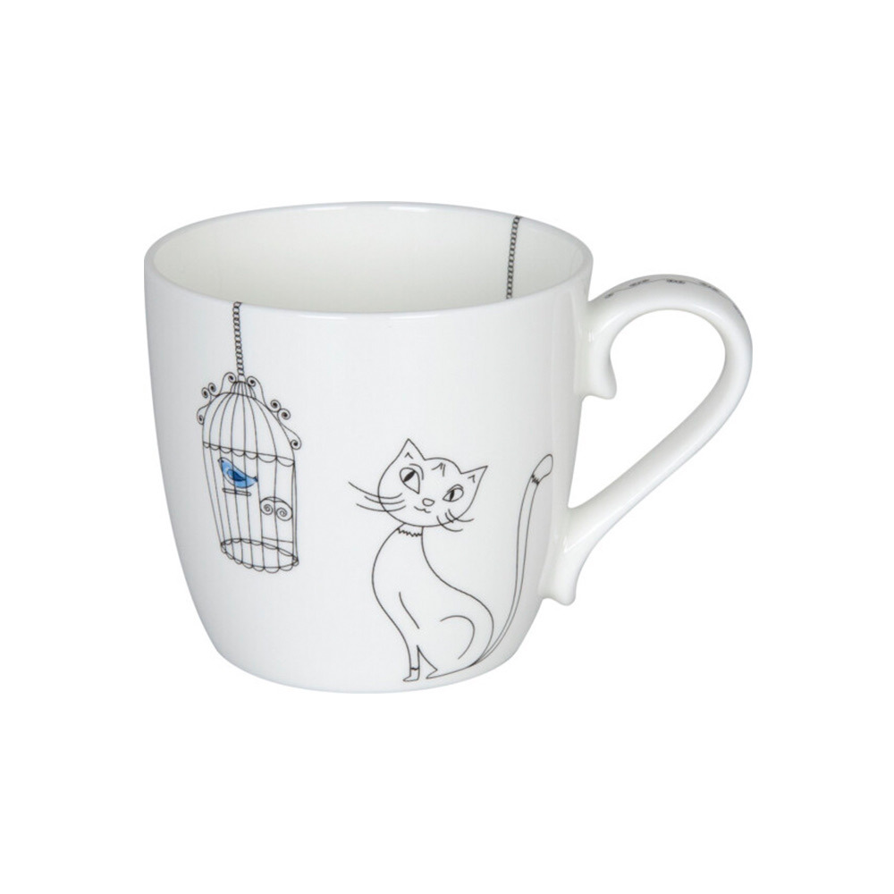 koenitz кружка "кошки и птички"