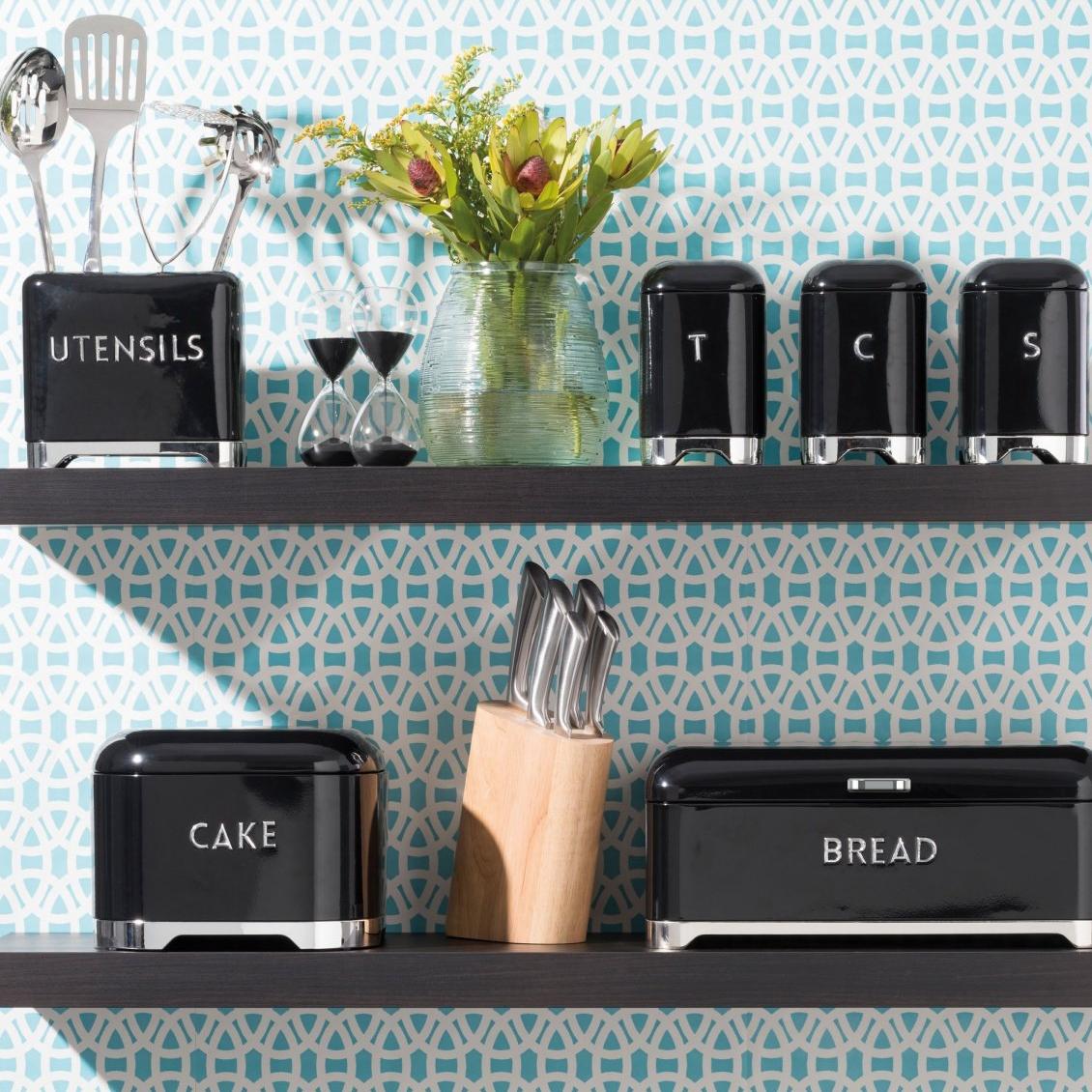 Kitchen Craft Ёмкость для хранения пирожных Black  