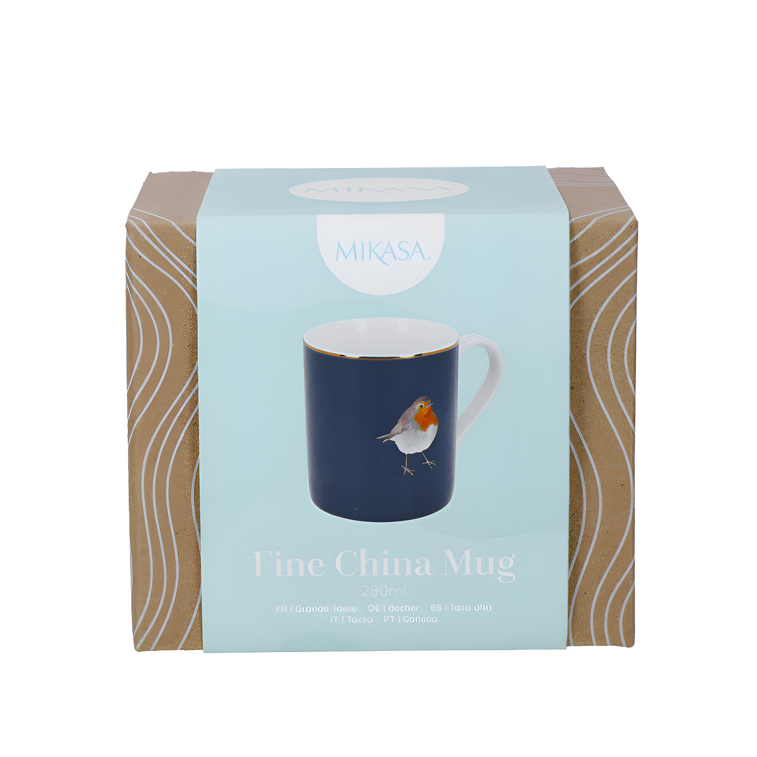 Кружка фарфоровая Robin Mikasa BLUE 280 мл  