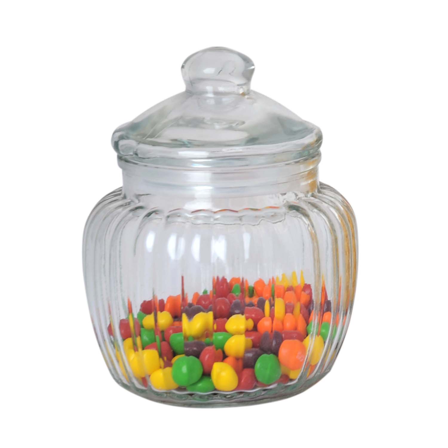 Емкость для хранения стеклянная 600 мл  