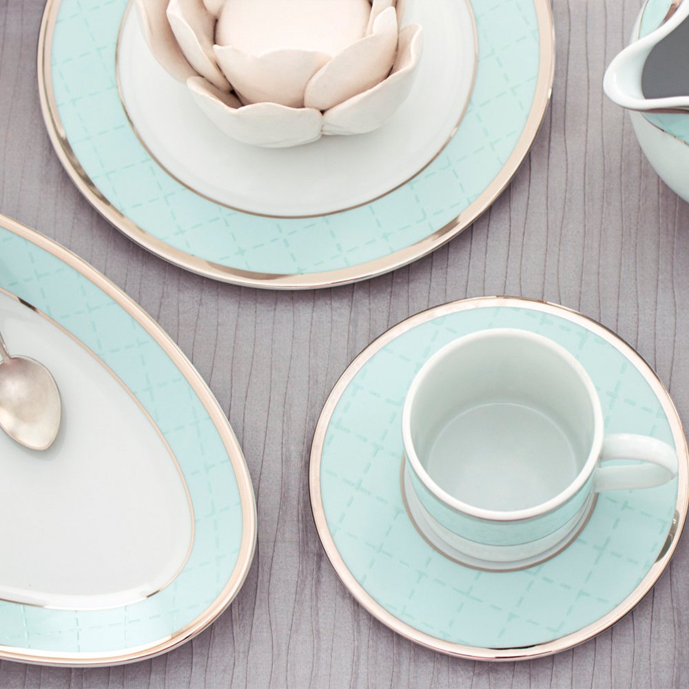 Porcel Салатник Peac Ethereal Blue  