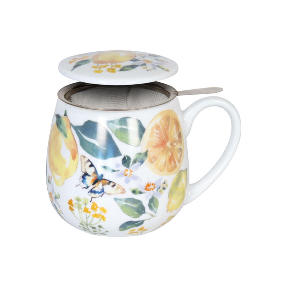 koenitz кружка заварочная "фруктовый чай - лимон"