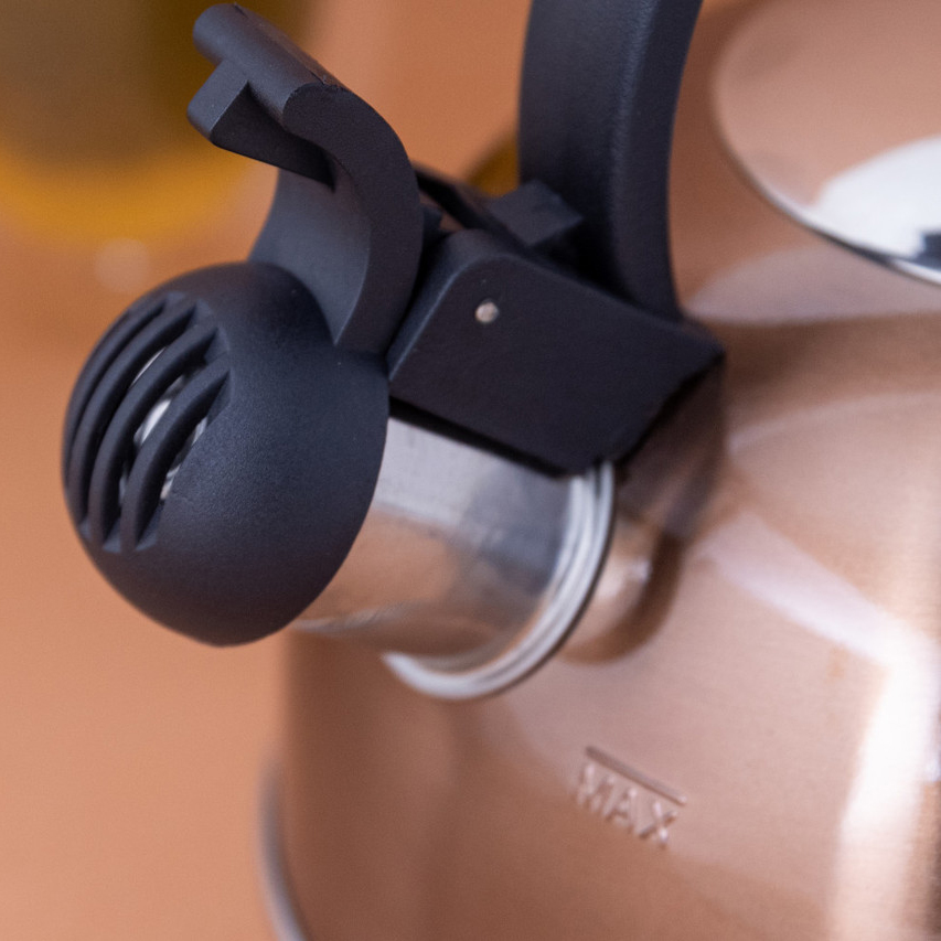  Чайник со свистком, 1,3 л COPPER La Cafetiere Арт.: LCKETCOP