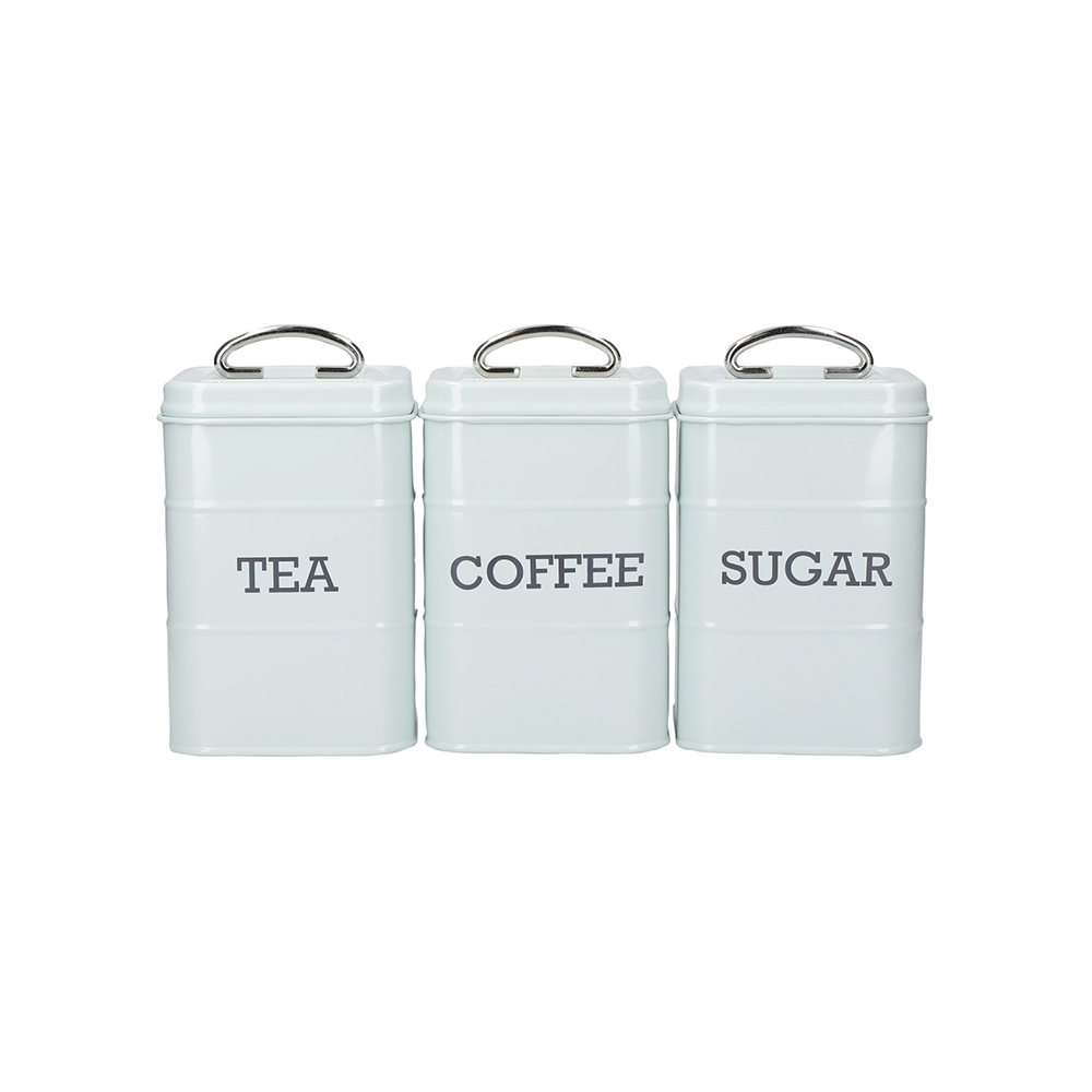  Набор емкостей для хранения чая, кофе, сахара  LIVING NOSTALGIA Арт.: LNTCSSETBLU