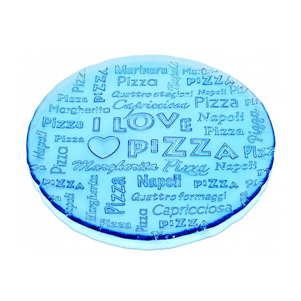  IVV Блюдо I love pizza голубое 33 см Арт.: 7452.1