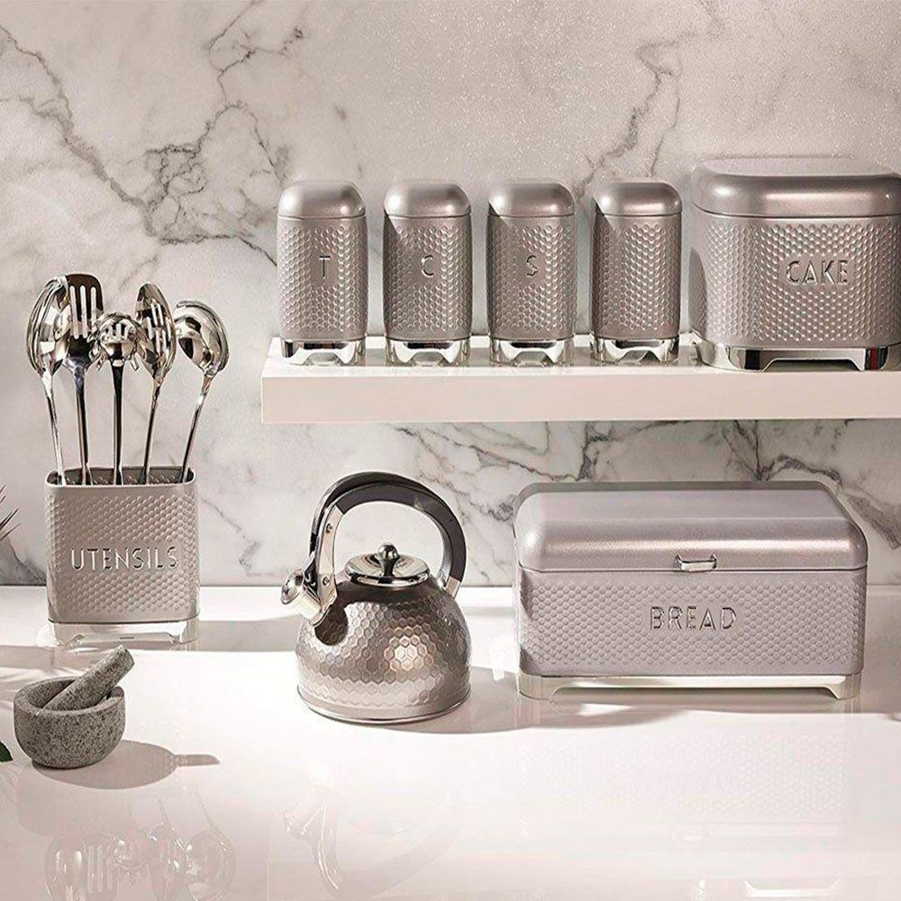 Kitchen Craft Емкость для хранения сахара Textured Grey  