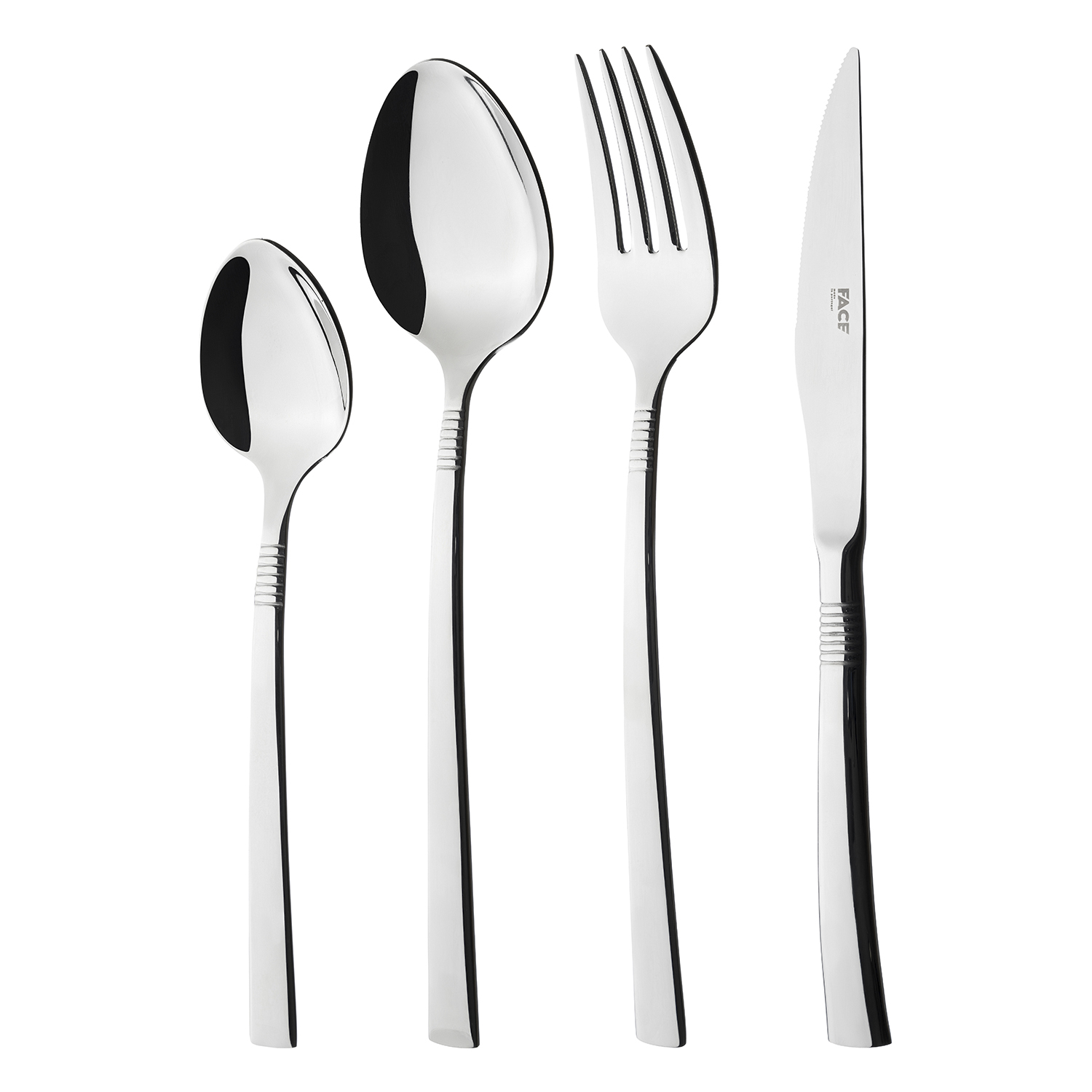 face набор столовых приборов 4 шт  victoria