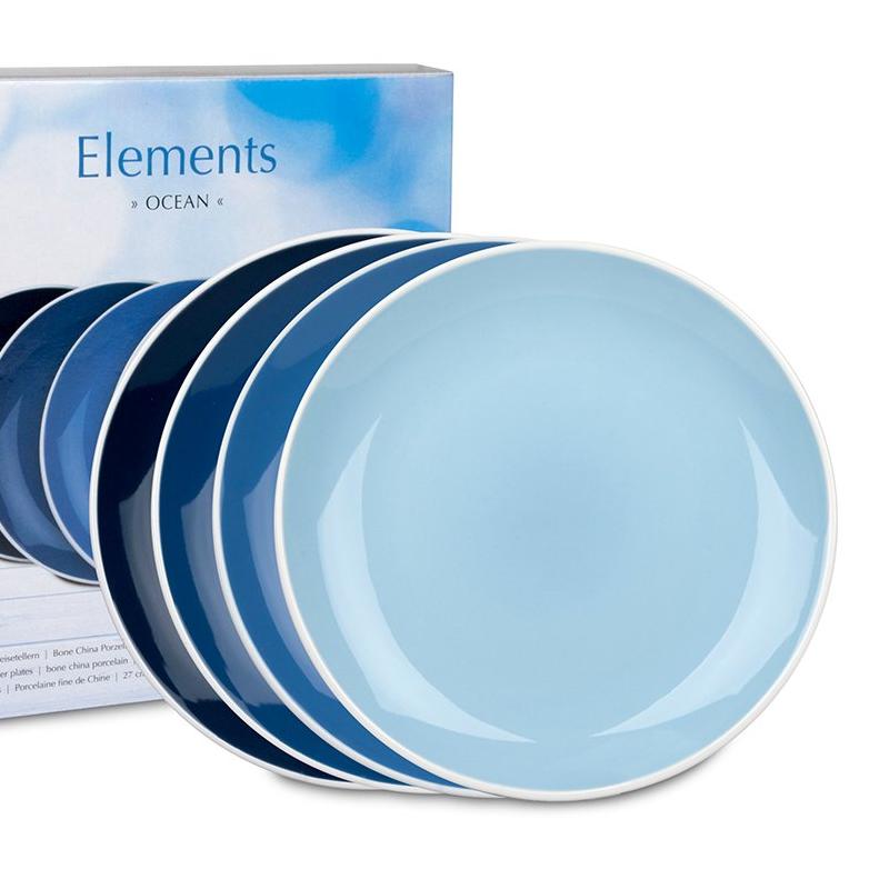 Waechtersbach Набор 4-х больших тарелок "Океан"  