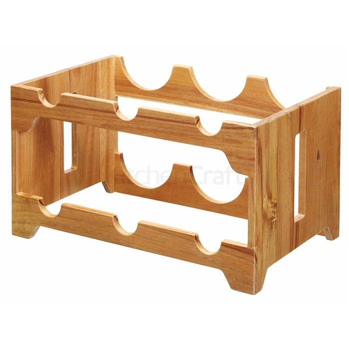 kitchen craft стойка винная двухуровневая natural elements