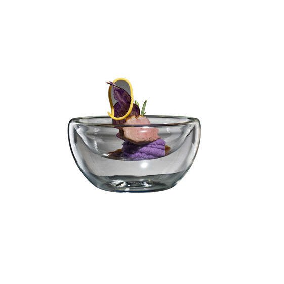  X-012-100-set6 Bloomix Набор для порционной подачи закусок и десертов "Flatbowl Small", 6шт Арт.: X-012-100-set6