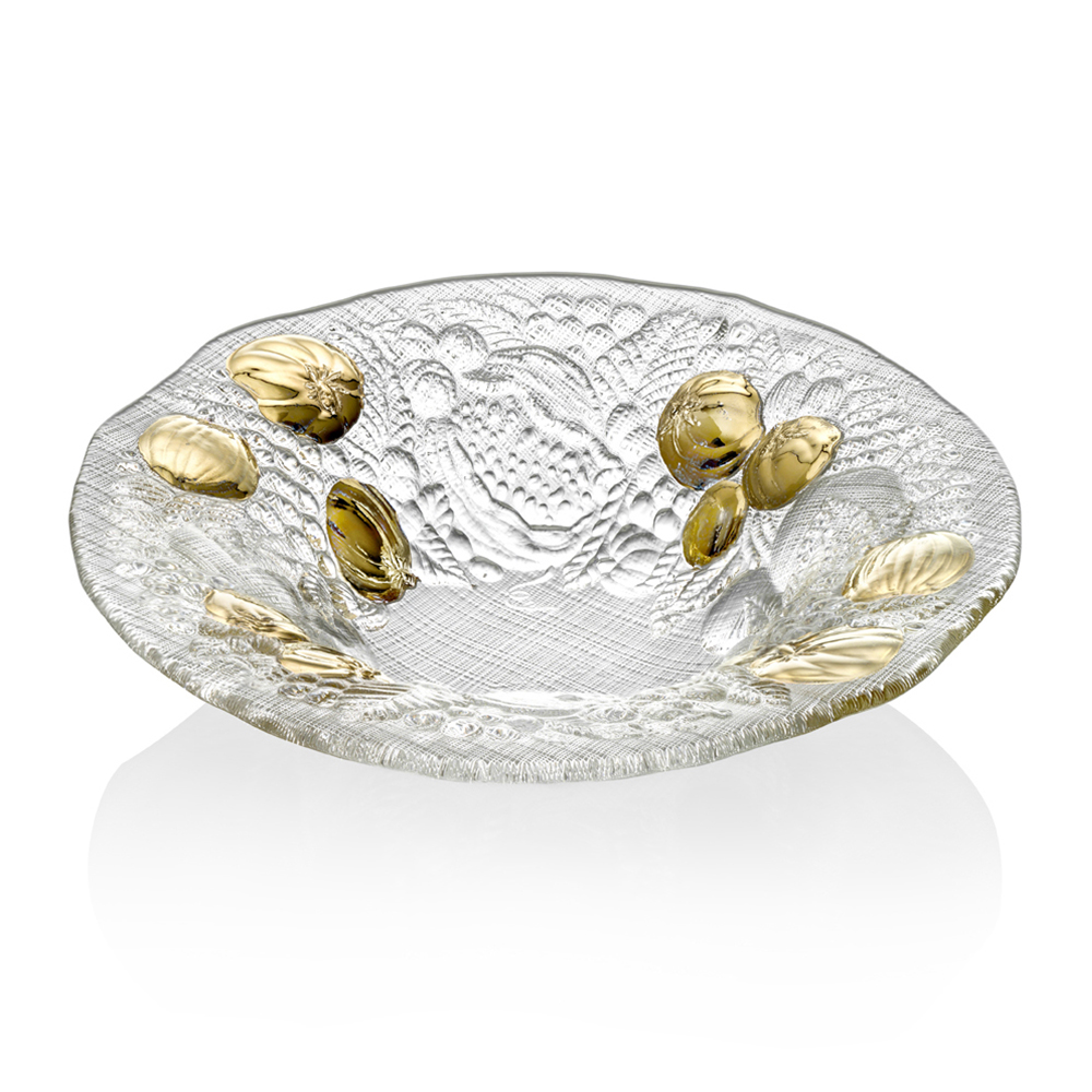 ivv салатник a night in palmira 24 см gold