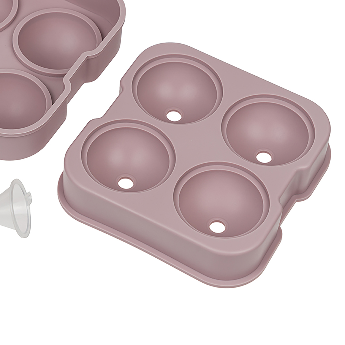 Форма для льда малая на 4 шара rose  