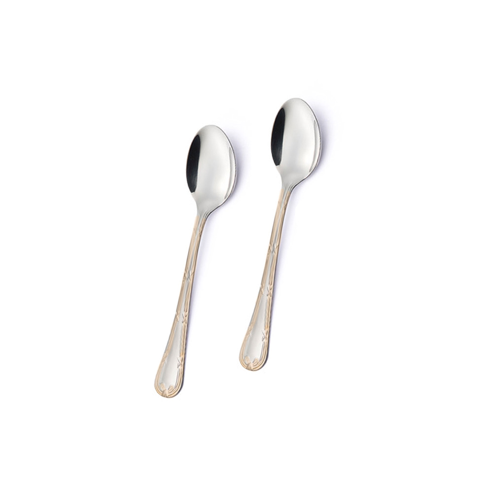 EME Набор кофейных ложек LUIGI XVI GOLD DECOR 6 шт  