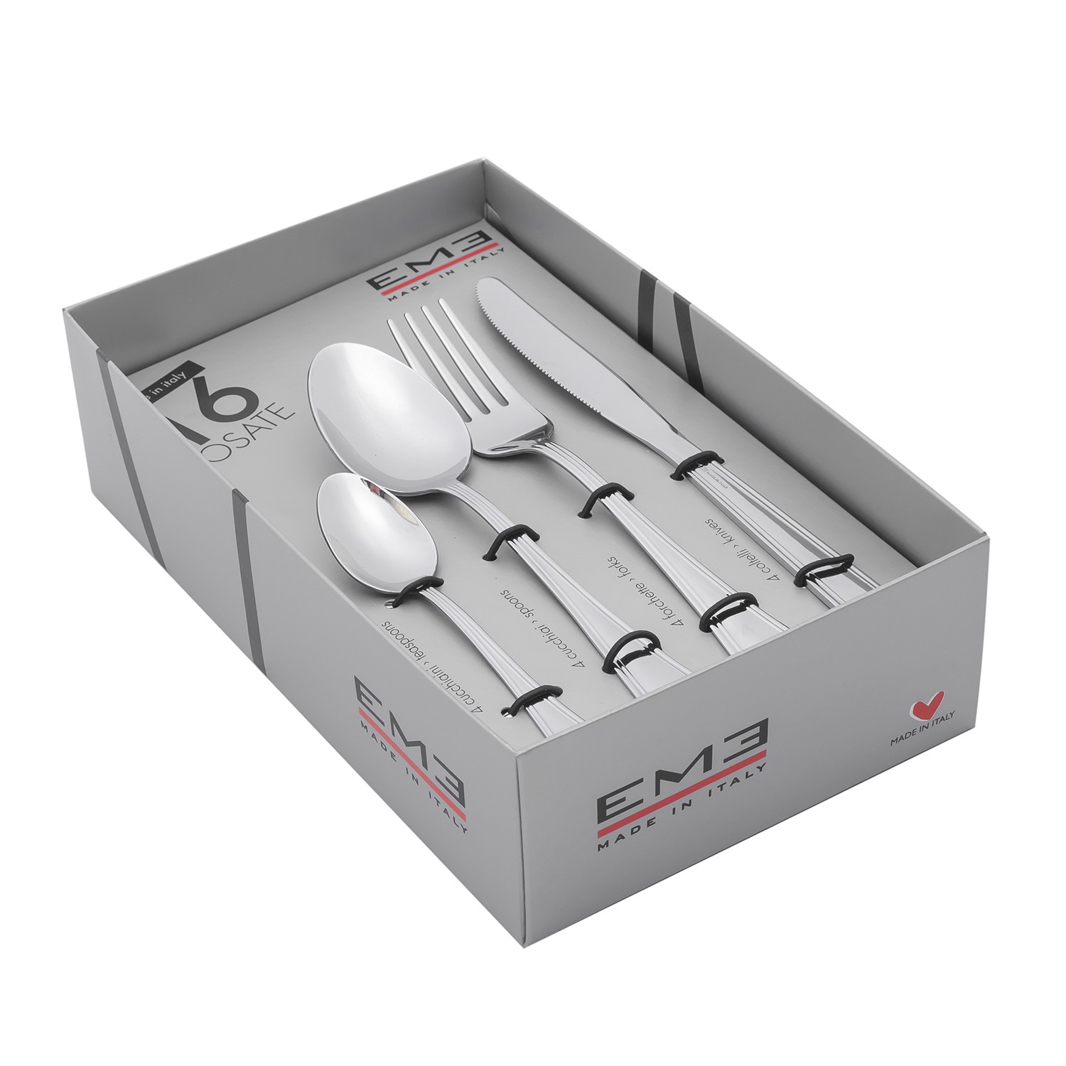 eme набор столовых приборов galles 16 шт