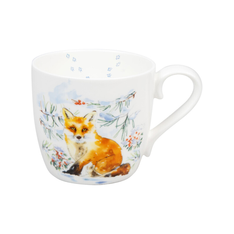 кружка "зимняя лиса"