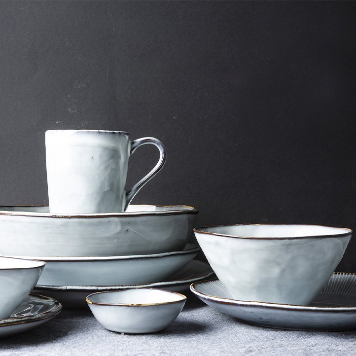 Dutch Rose Кружка синяя  