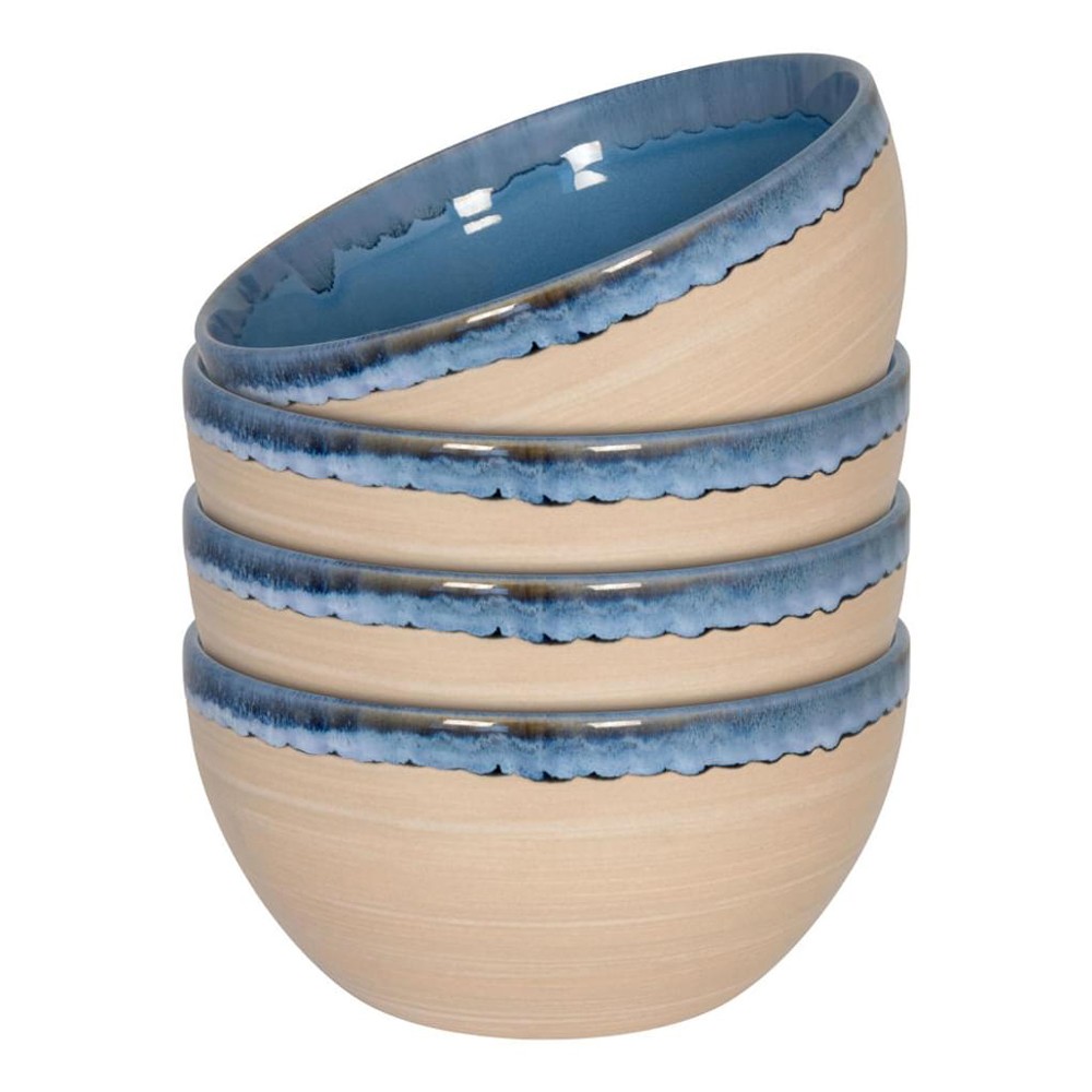 Waechtersbach Набор из 4 мисок "Голубой песок"  