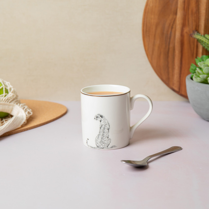 Кружка фарфоровая Гепард Mikasa Арт.: MKCANCHEETAH