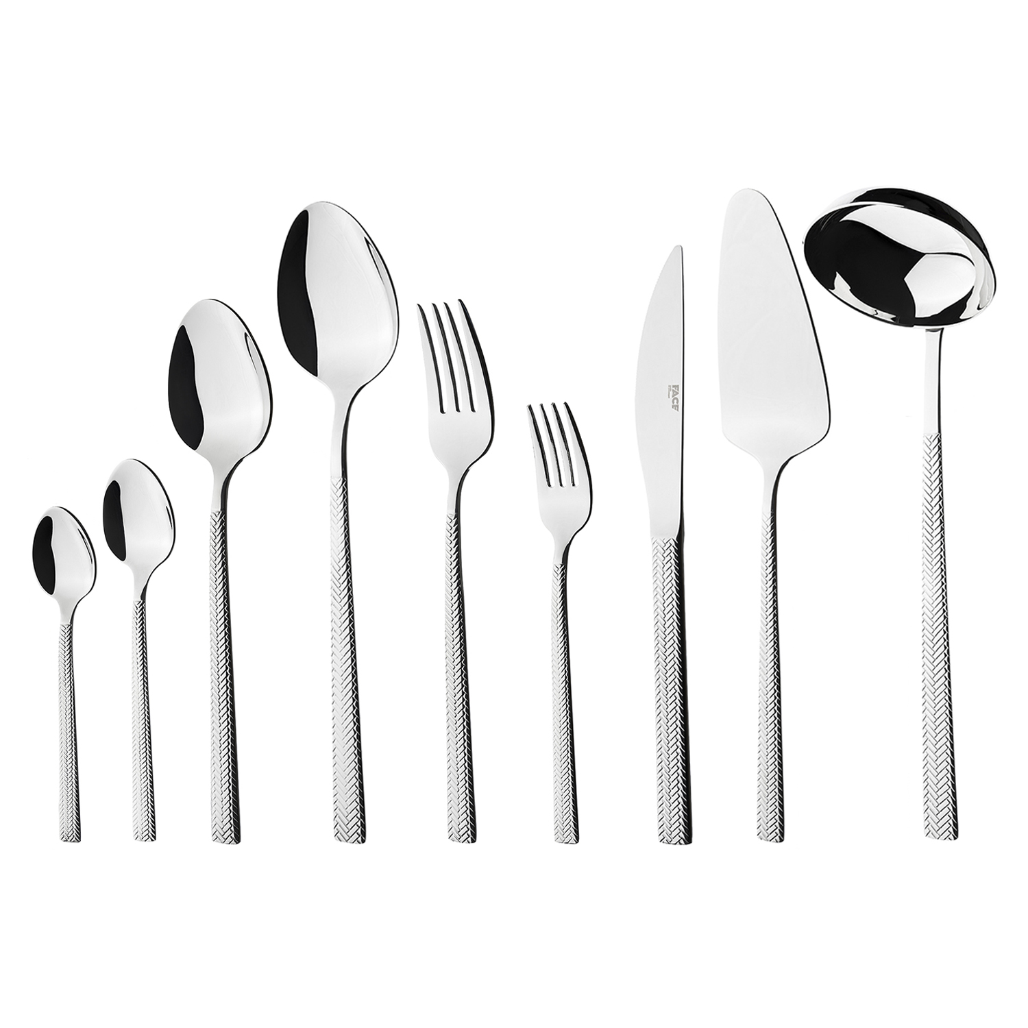 face набор столовых приборов 75 шт hera