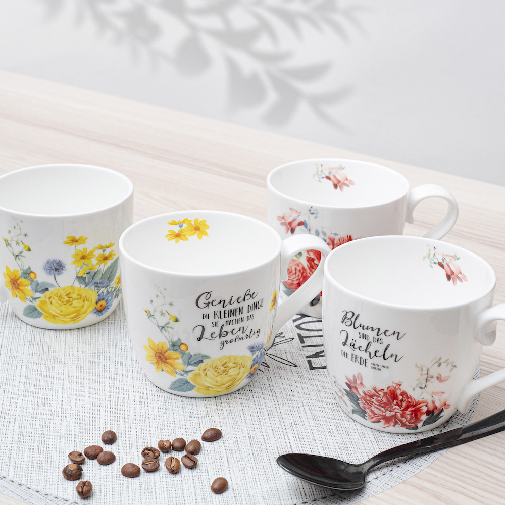 Koenitz Кружка "Красные цветы"  